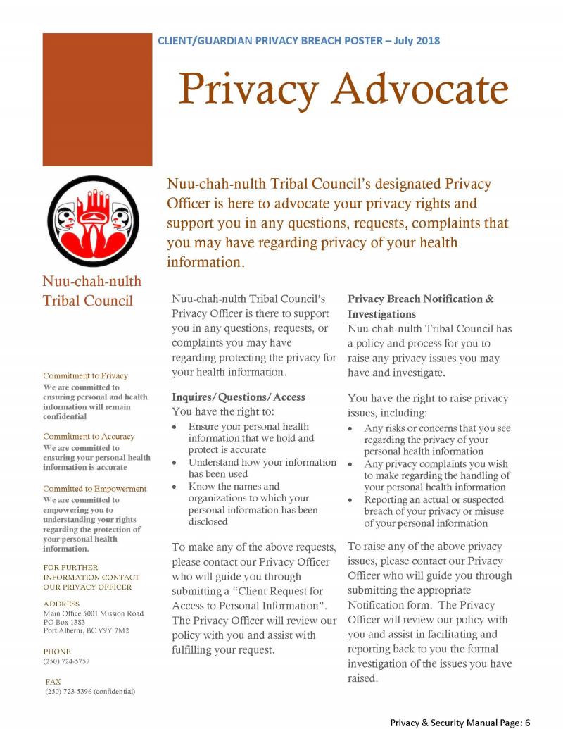 Nuu-chah-nulth Nursing Services Nuu-chah-nulth Nursing Services